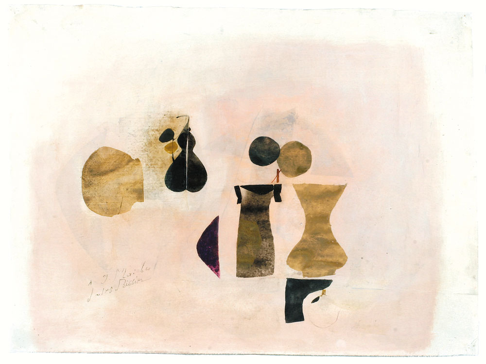 Julius Bissier, A 9. Mai 64, 1964